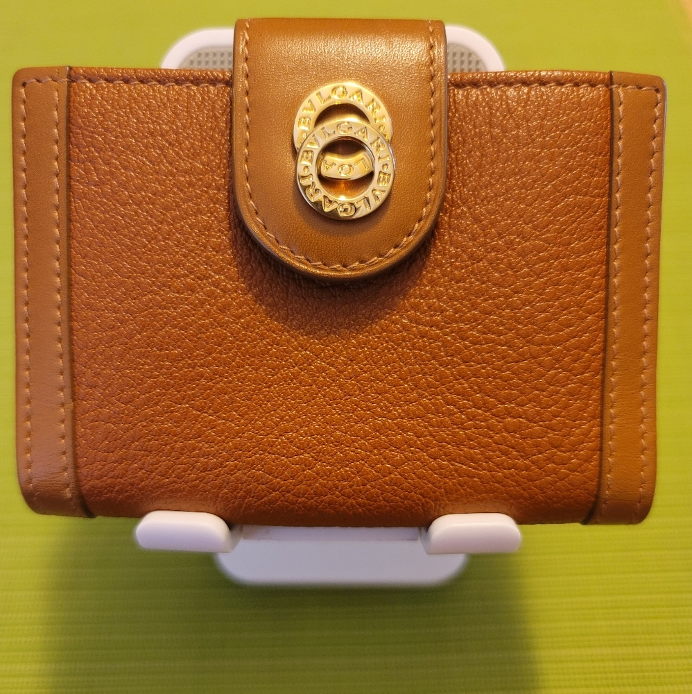 Authentic Bulgari card case